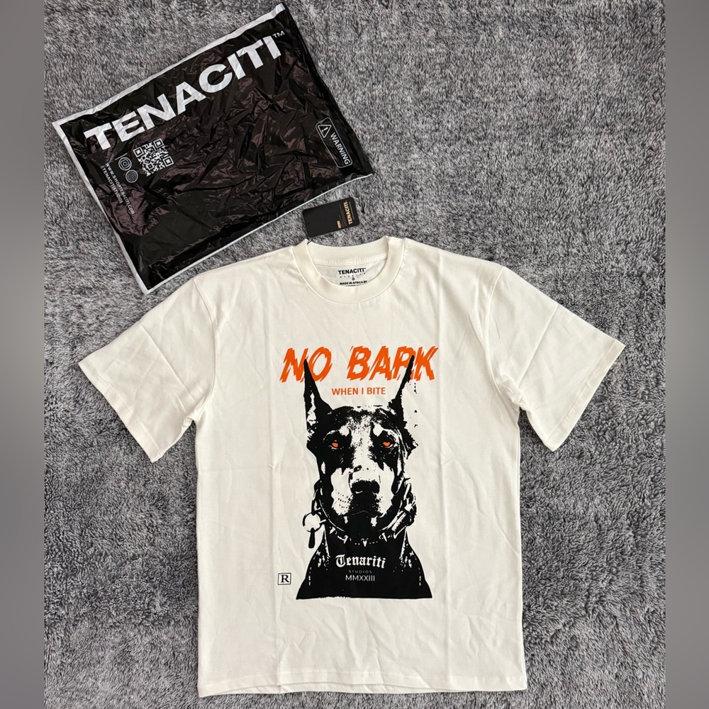 Men’s Tenaciti Studios Tee, NO BARK, Size Small, NWT